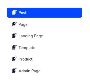 supports post type