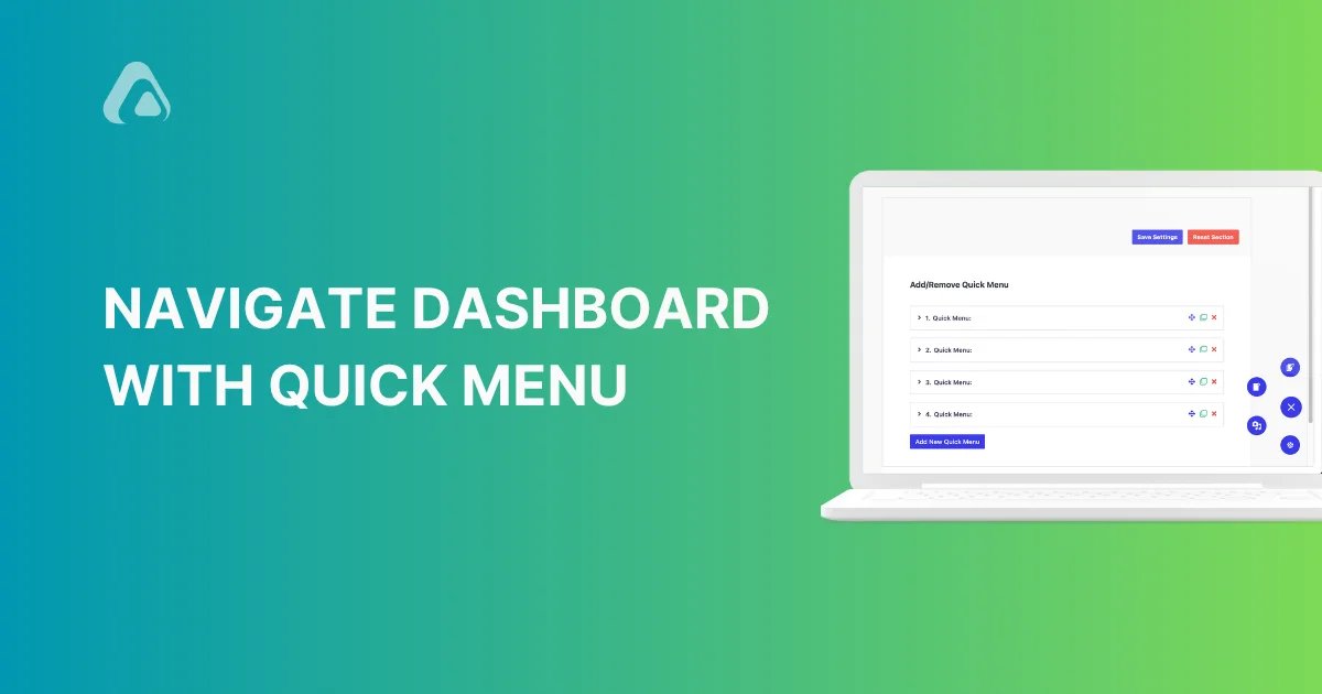 WordPress Quick Menu