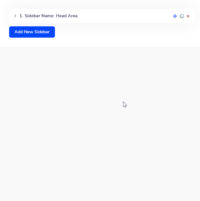 Unlimited Sidebar Generator