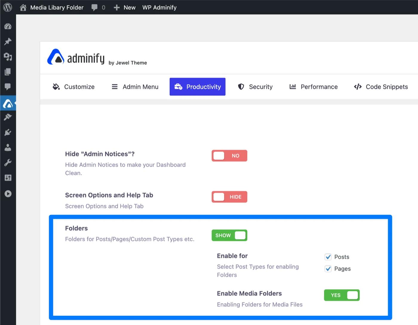 Get started with WordPress Media Manager