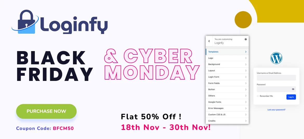 Loginfy Black Friday Deals