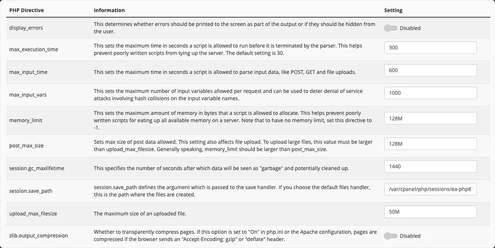 MultiPHP INI Manager Editor