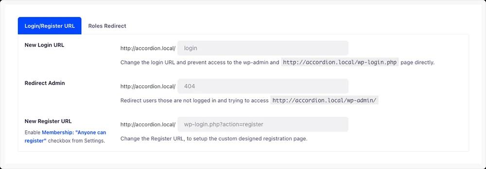 WP Adminify's Redirect URLs Module