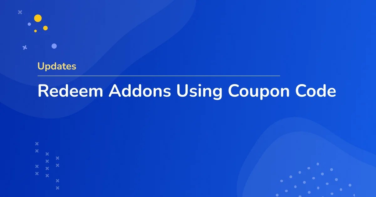 How to Redeem WP Adminify Addons Using Coupon Code