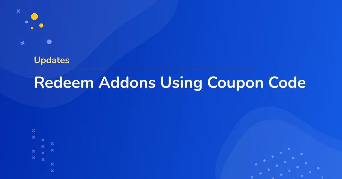 How to Redeem WP Adminify Addons Using Coupon Code