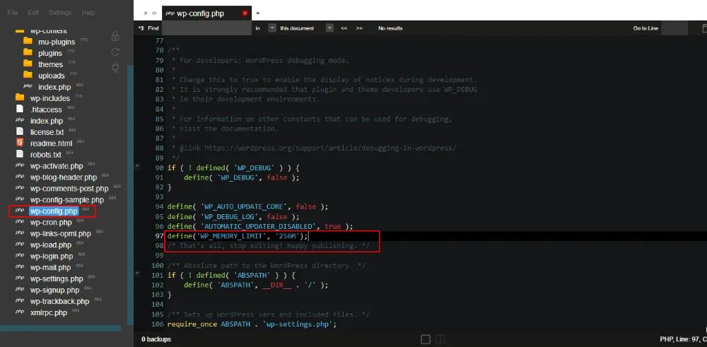 PHP memory limit increase