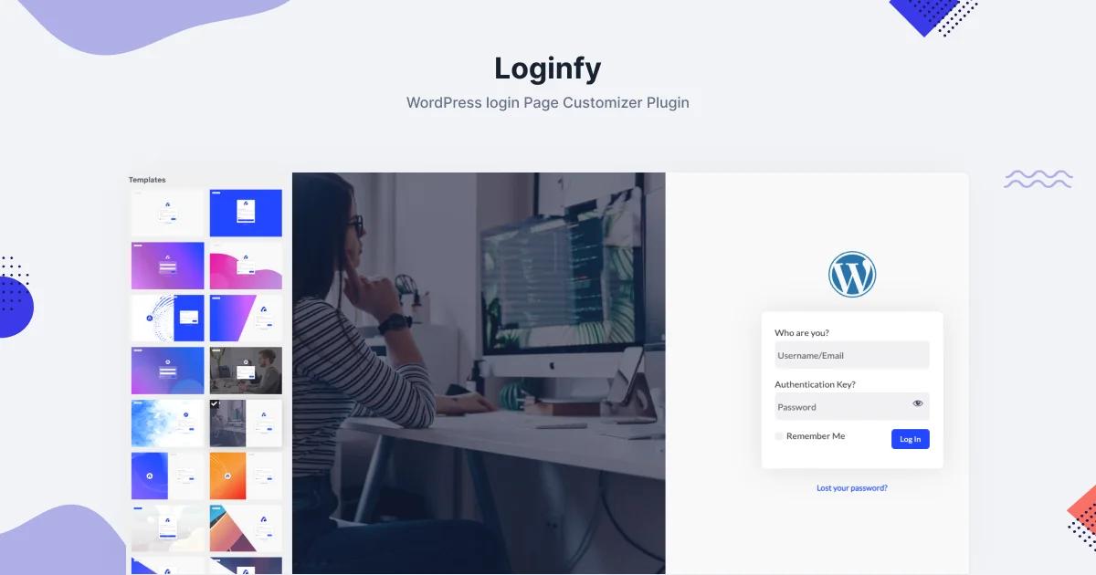 WordPress login page customizer plugin