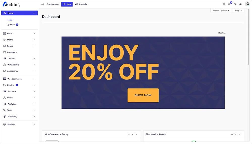Create custom welcome widget for WordPress Dashboard