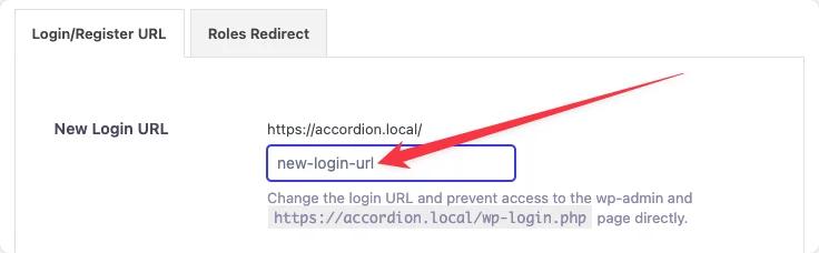 Change login URL in WordPress