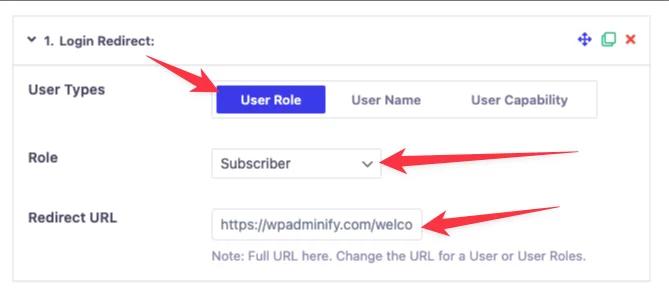 User role based redirection in WordPress