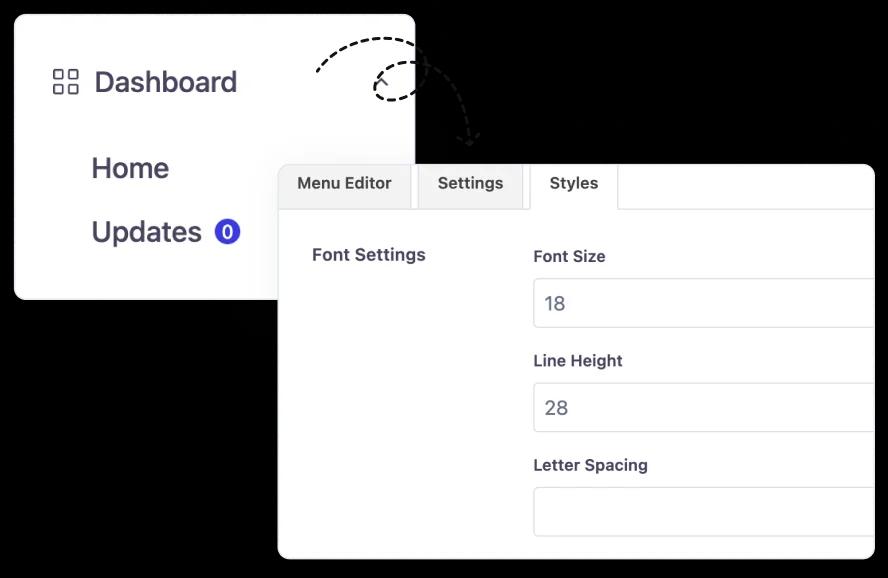 Change WordPress Admin font size