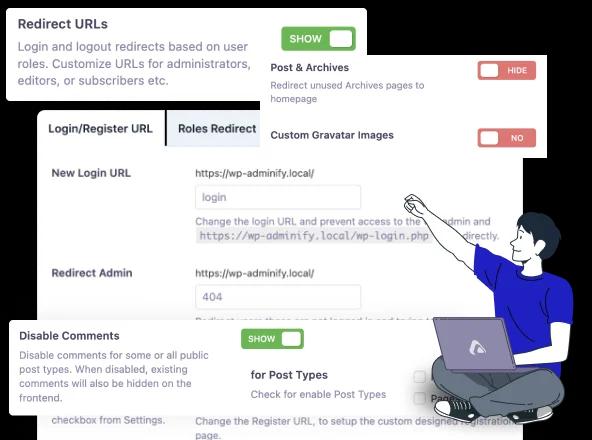 Enhance security in Dashboard