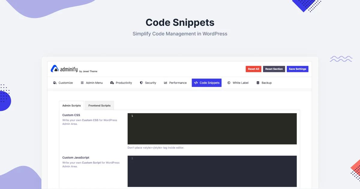 Header Footer scripts plugin