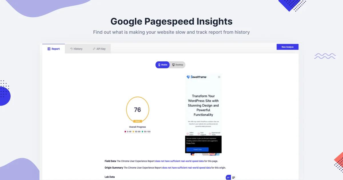Google Pagespeed Insights