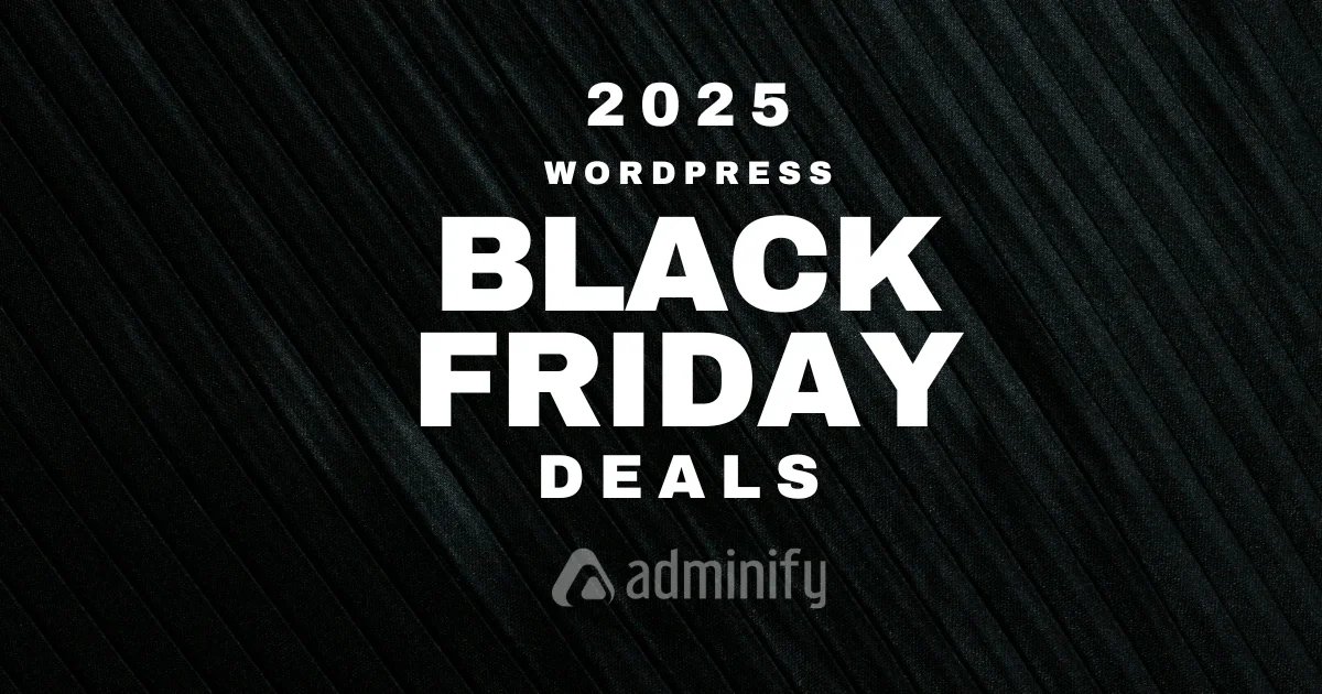 Best WordPress Black Friday Deals & Discount 2025