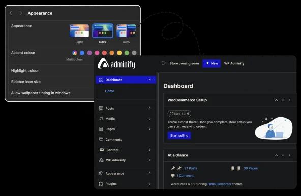 OS-based color mode for WordPress Dashboard