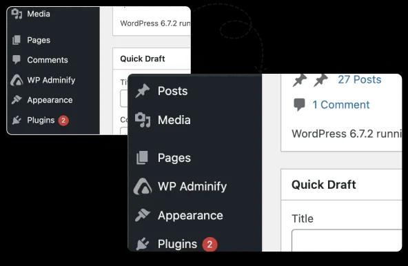 remove comments option from admin menu