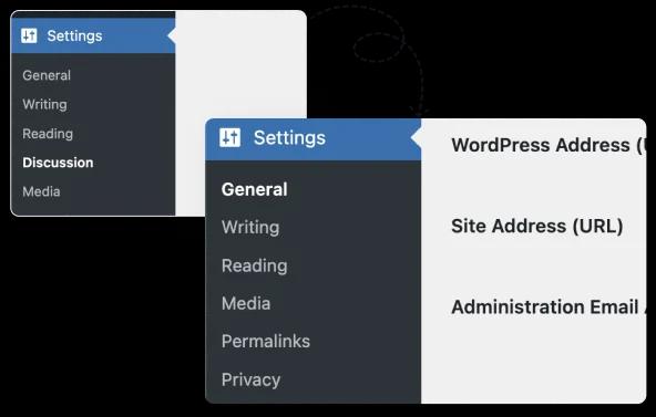 remove discussion from settings option