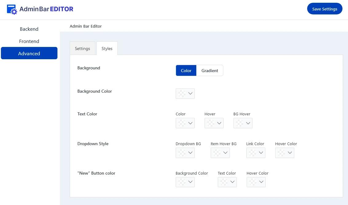 IMG 11 Customize admin bar styling