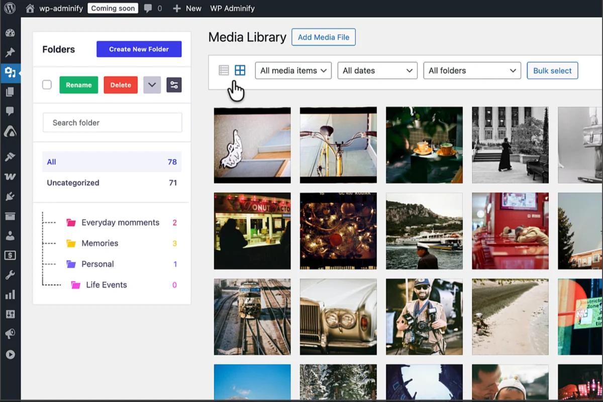 Complete Media Library Folder Support