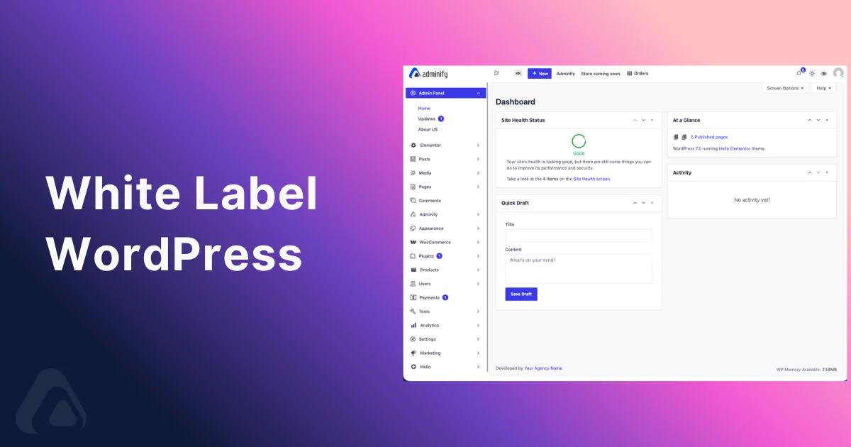 White label WordPress Plugin