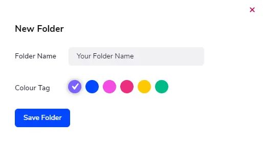 Folder creation