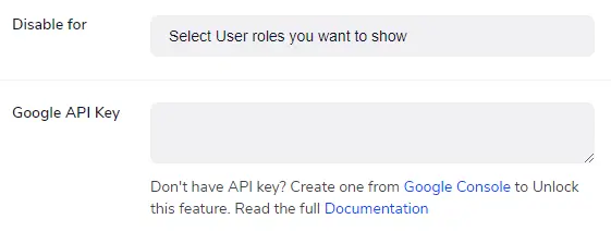 Google Pagespeed API Key